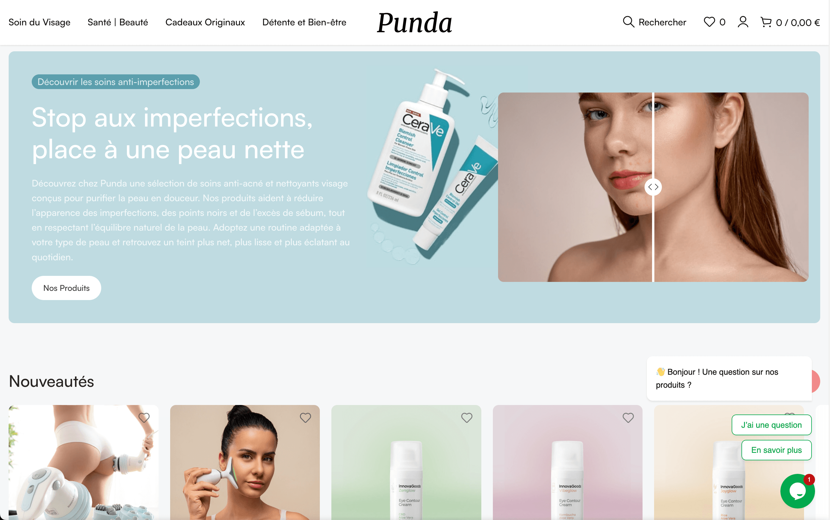 Punda — L'essentiel de votre beauté